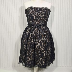 Robert Rodriguez Target Neiman Marcus Black Lace dress size 2